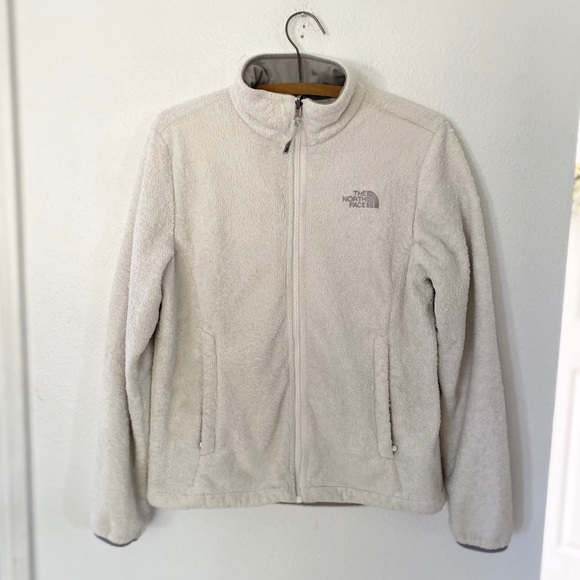 The North Face Jackets & Blazers - North Face cream gray Sherpa jacket sweater coat